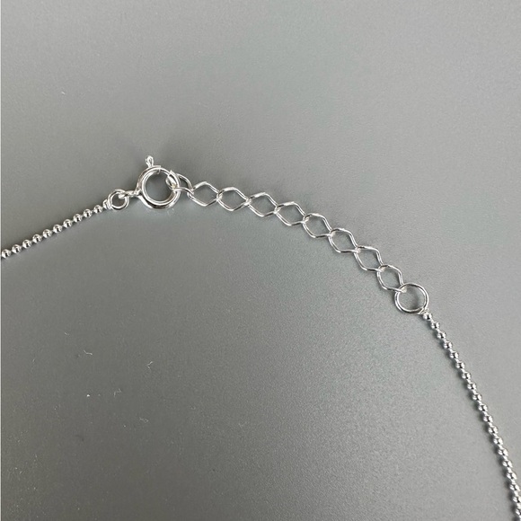 Sterling Silver Ball Bead Anklet - Picture 7 of 10